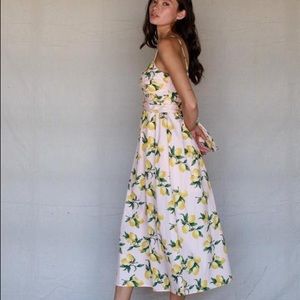 Pink Lemon Midi Dress